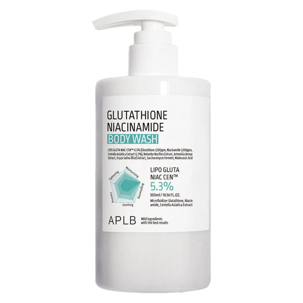 APLB Gel douche au glutathion et à la niacinamide Glutathione Niacinamide Body Wash