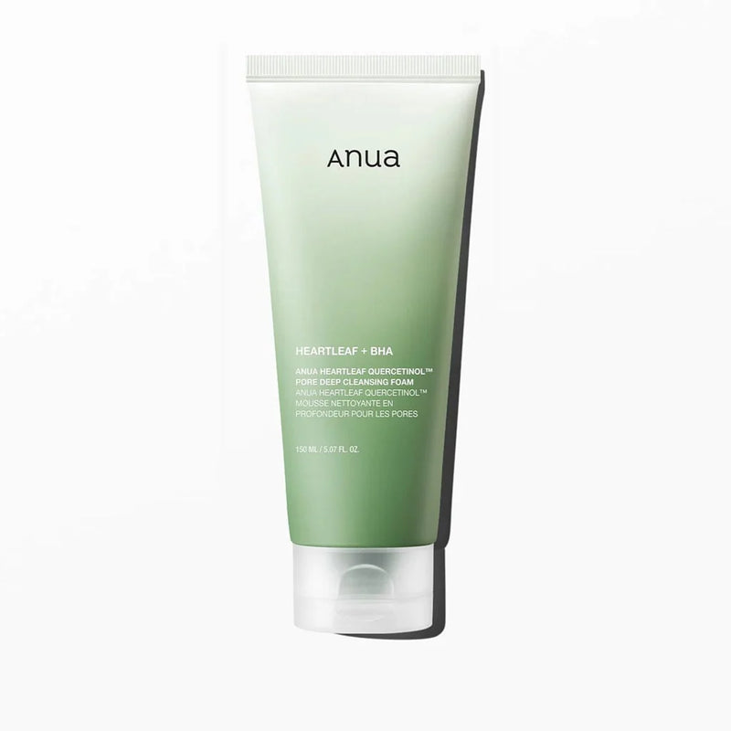 Anua Mousse nettoyante Heartleaf Quercétinol + BHA