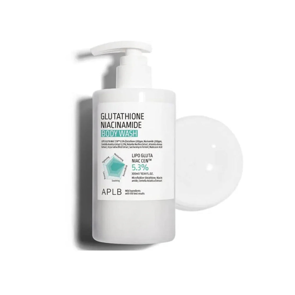 APLB Gel douche au glutathion et à la niacinamide Glutathione Niacinamide Body Wash