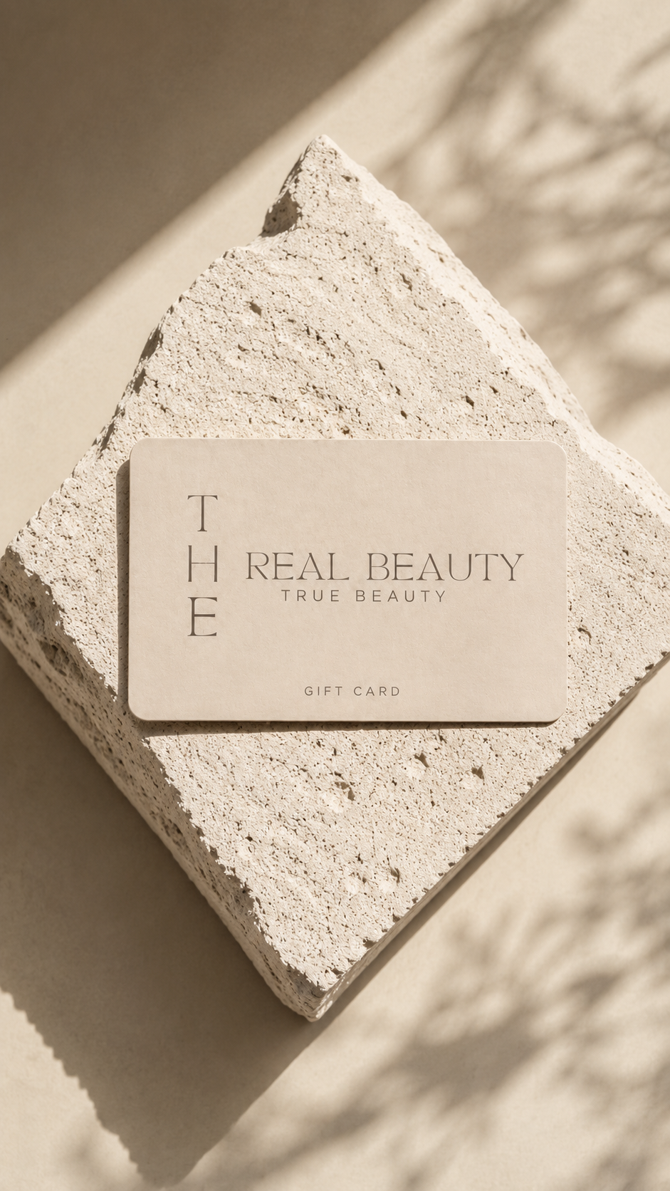 Carte cadeau boutique - The Real Beauty