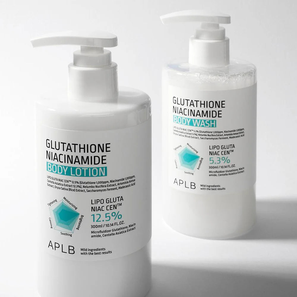 APLB Gel douche au glutathion et à la niacinamide Glutathione Niacinamide Body Wash
