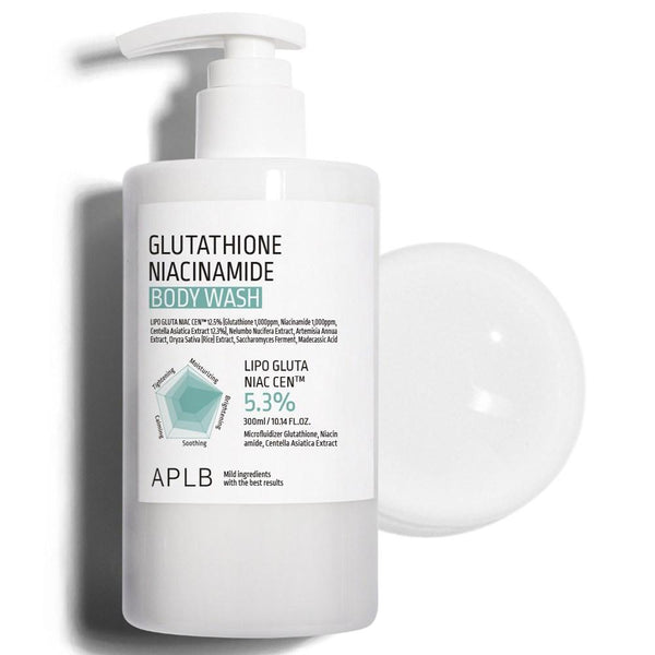 APLB Gel douche au glutathion et à la niacinamide Glutathione Niacinamide Body Wash