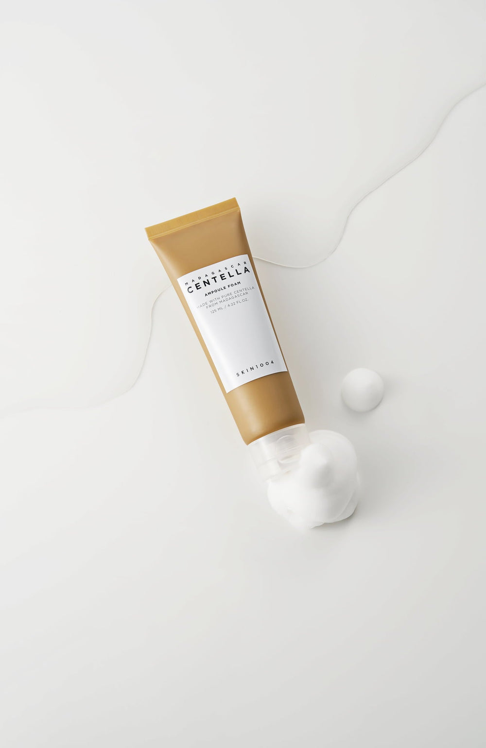 SKIN1004 - Mousse nettoyante extrait de centella Madagascar Ampoule Foam 125ML